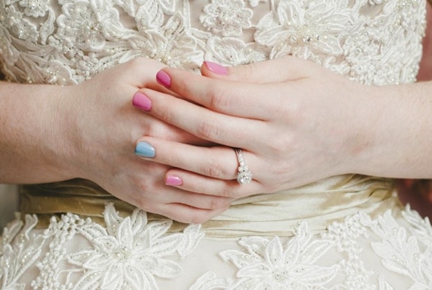 24 Delightfully Cool Ideas For Wedding Nails