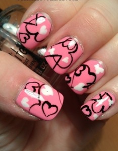 Stylish Pink Nail Art Ideas