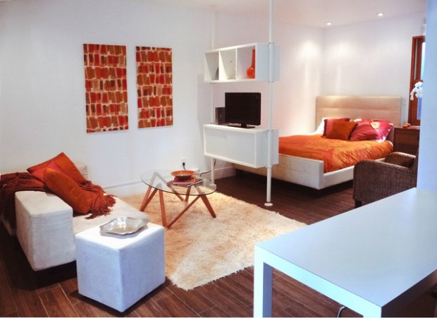 18 Urban Small Studio Apartment Design Ideas - Style Motivation
