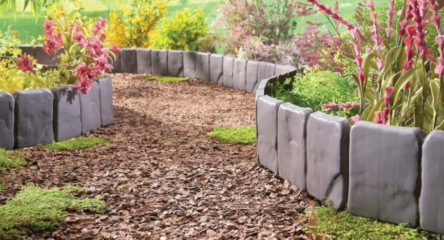 13 Great DIY Garden Edging Ideas to Set Your Garden - Style Motivation
