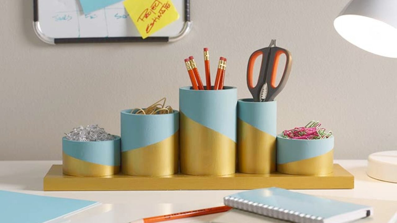 15 Diy Desk Organizers For More Productive Work