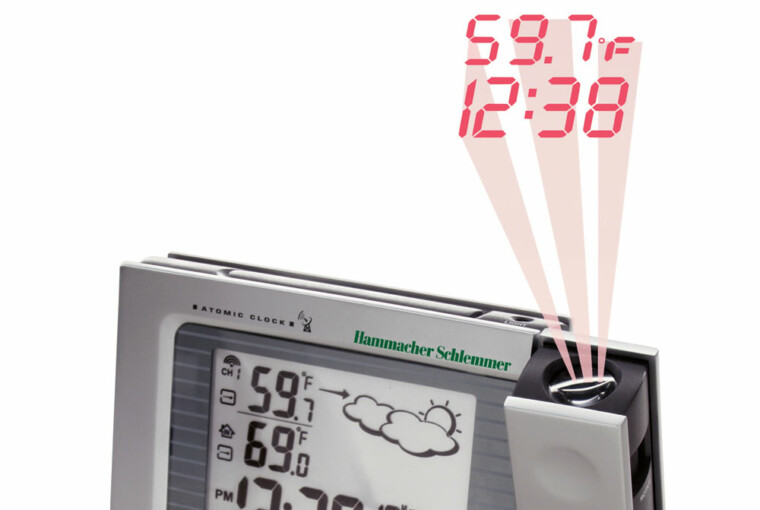 The Projection Alarm Clock and Weather Monitor - Weather Monitor, Projection Alarm Clock, clock, Alarm Clock, alarm