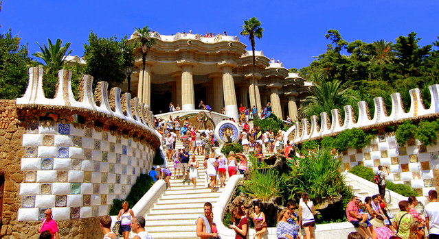 Park Güell in Barcelona