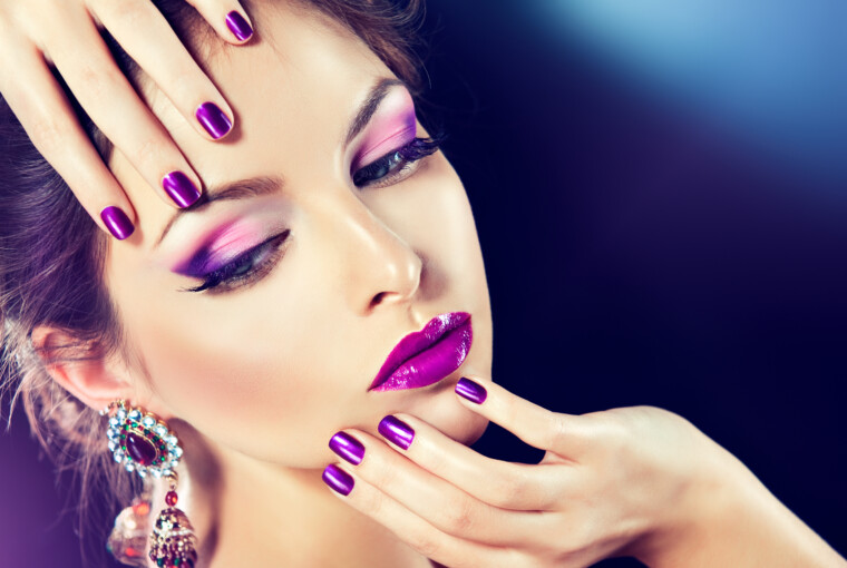 Nail Polish Trends 2013 - violet, trends, polish, nail, face