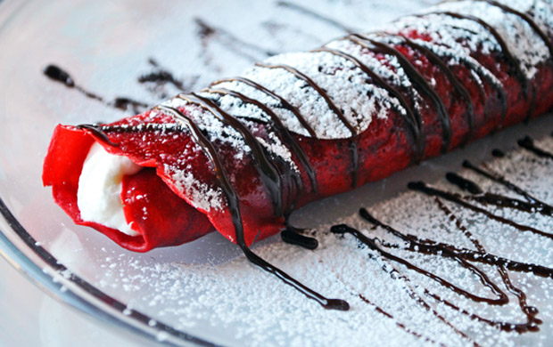 Red Velvet Crêpes - valvet, Red Velvet Crêpes, red