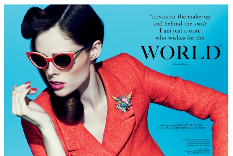 Coco Rocha by Jason Hetherington (Glass #13 Spring 2013) -