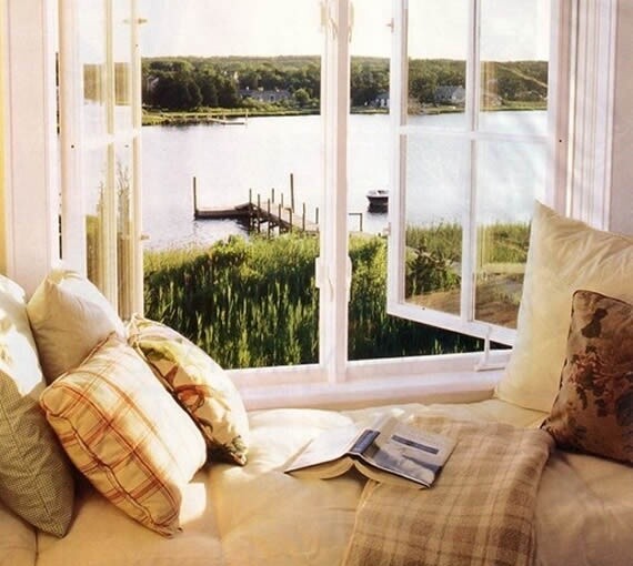 28 perfect relaxing spaces by the window - Window, Space, small space, Relaxing