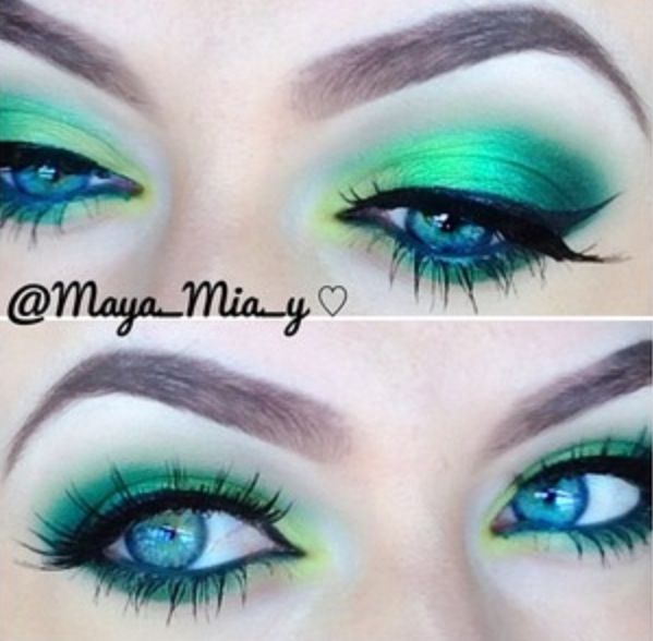 makeup ideas for green eyes (33)