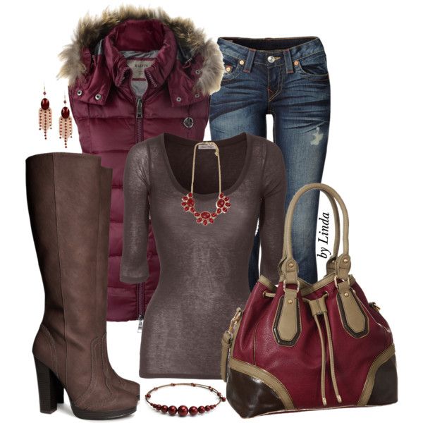 Perfect Fall Look: 23 Outfit Ideas in Burgundy Color