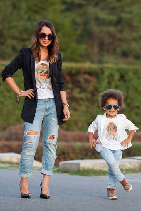 mother and daughter outfit