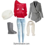 20 Cute Christmas Outfit Ideas