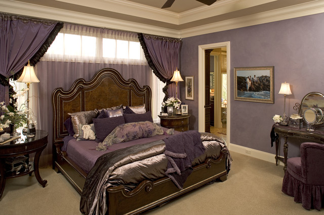 20 Master Bedroom Design Ideas in Romantic Style - romantic bedroom, bedroom design, bedroom