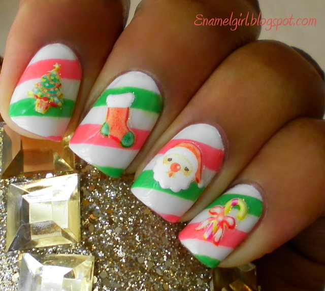 23 Amazing Christmas Nail Design Ideas