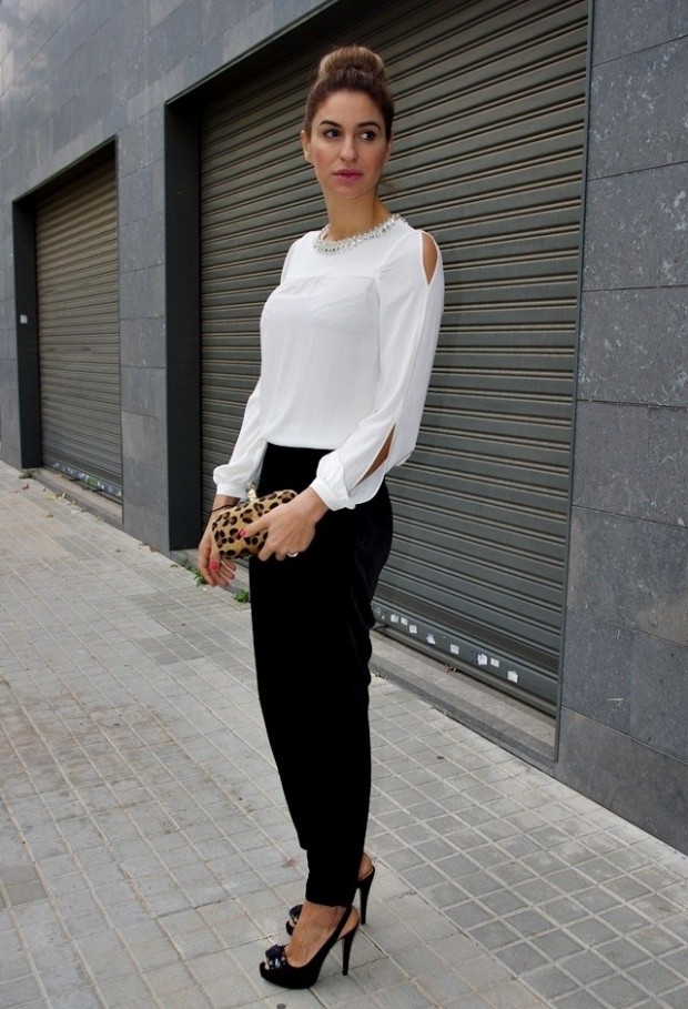 20 Amazing Office Chic Outfit Combinations (17)