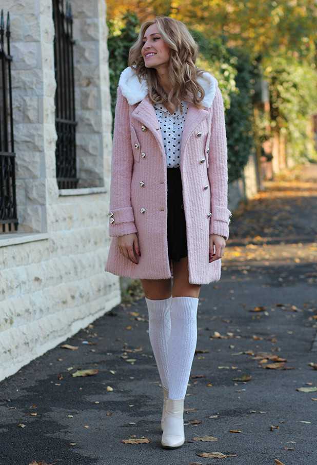 white knee high socks outfit