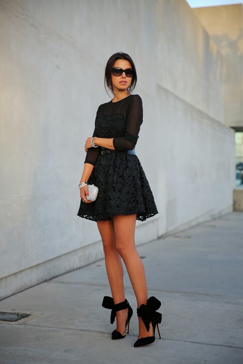 22 Of The Most Amazing Short Black Dresses For Dramatic Look - Style ...