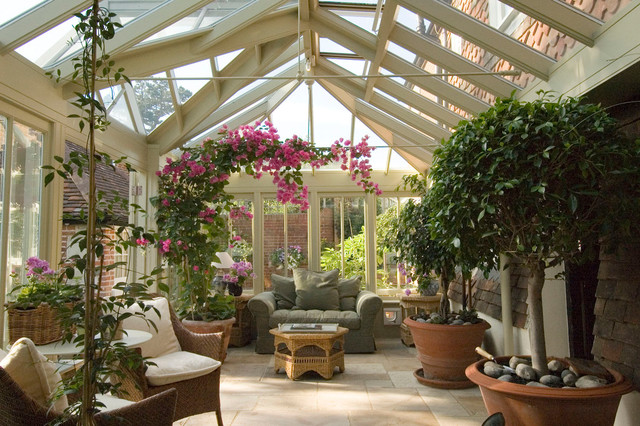 15 Amazing Conservatory Design Ideas - sunroom, garden, Flower, Conservatory