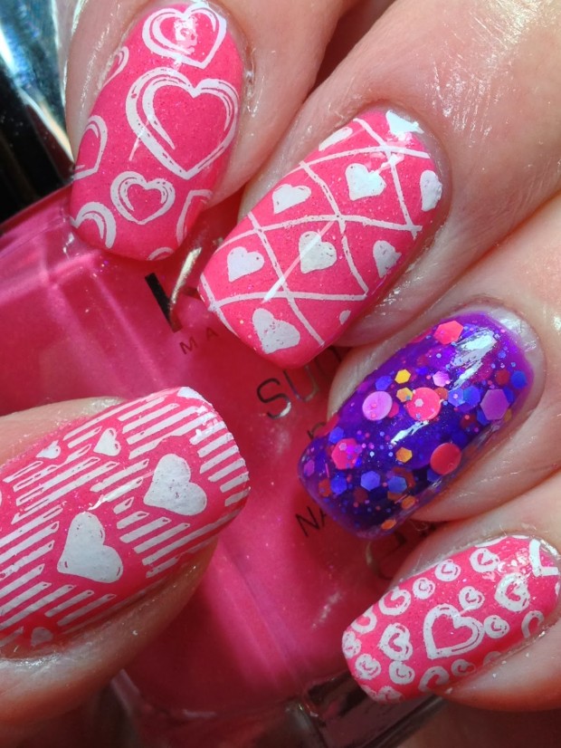 22 Sweet And Easy Valentine S Day Nail Art Ideas