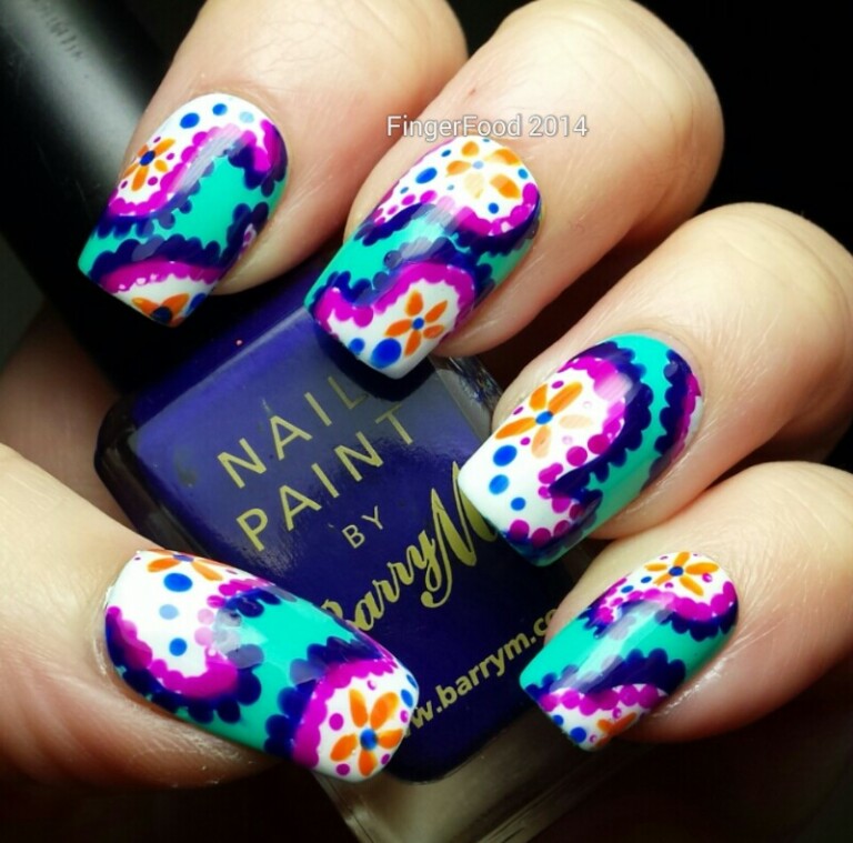 18 Colorful and Floral Ideas to Inspire Your Next Nail Design