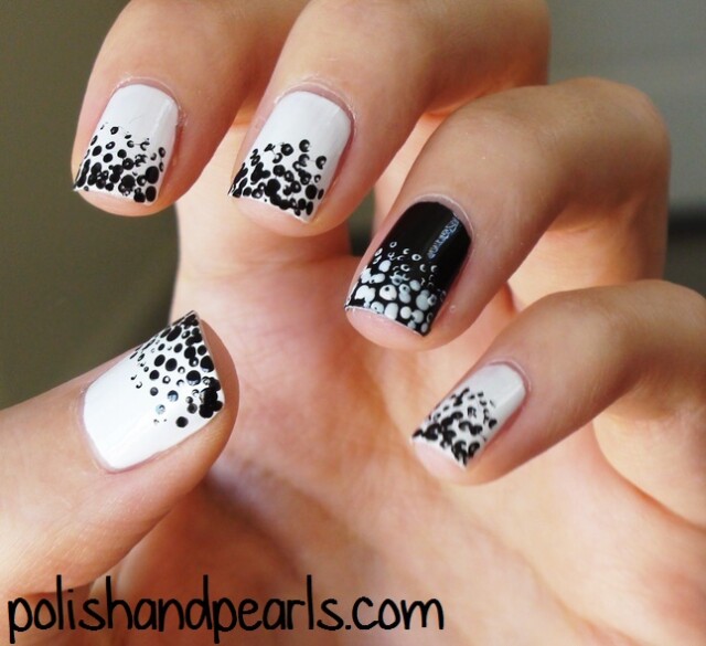 18 Black&White DIY Ideas For Your Nails