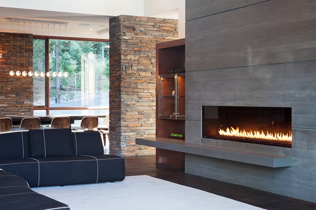 22 Modern Fireplace Design Ideas for Cozy Living Room Look