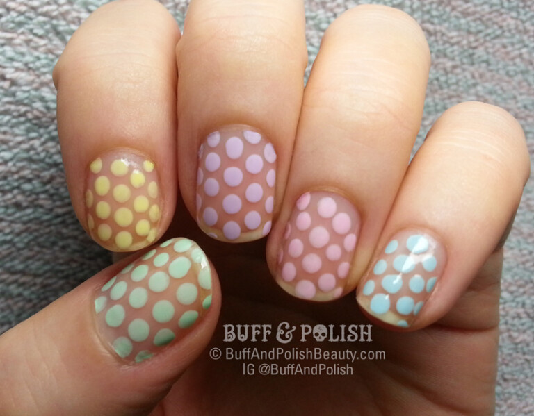 Cute Dots on Your Nails for Adorable Nails Look