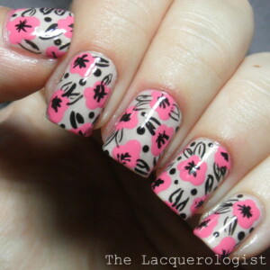 20 Pretty Floral Nail Art Ideas