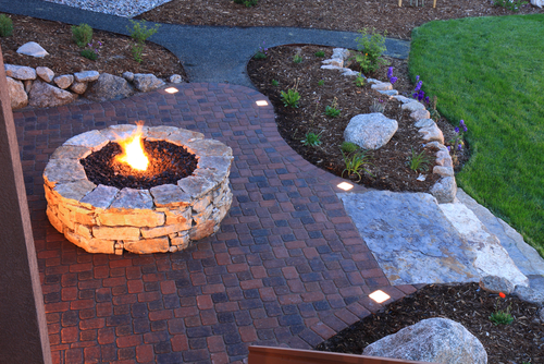 4 DIY Fire Pits for Any Space - fireplace, fire pit, DIY Fire Pits, Design Sponge