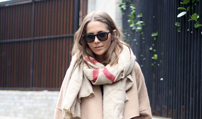 Oversized Scarf - Perfect Accessory for Street Style Look - winter outfit, scarves, Scarf, oversized scarf, outfit