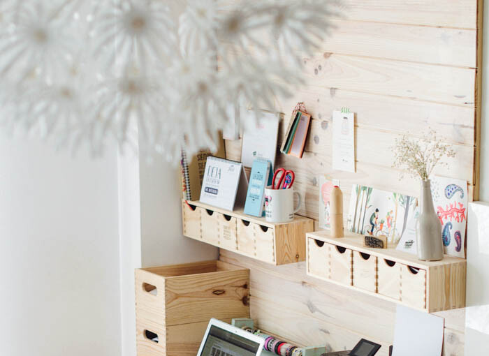 18 Amazing DIY Ideas and Tricks to Organize Your Office - organization tips, organization solutions, organization hacks, office organization, diy organization projects, diy office storage, diy office organization