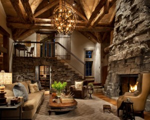 20 Cozy Rustic Living Room Design Ideas