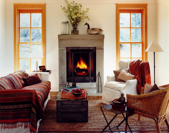 20 Cozy Rustic Living Room Design Ideas