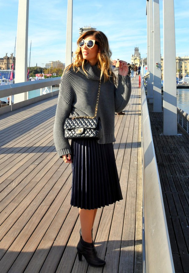 28 Stylish Sweater and Skirt Combinations for Winter Season - Style ...