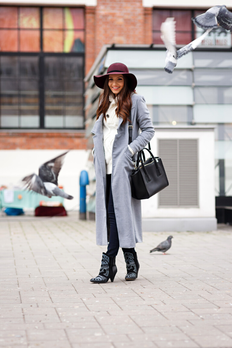 Ultimate Trend This Season - Every Shade of Grey Coat - 21 Outfit ideas