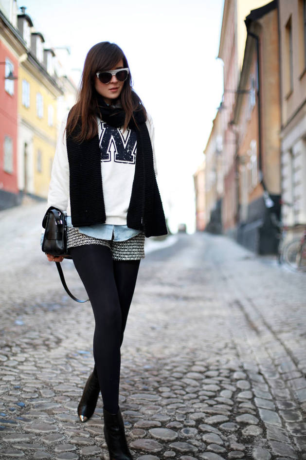 How To Wear Shorts In Cold Weather- 18 Stylish And Chic Outfit Ideas