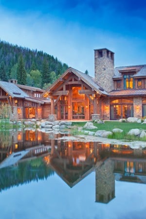 17 Rustic Mountain House Exterior Design Ideas