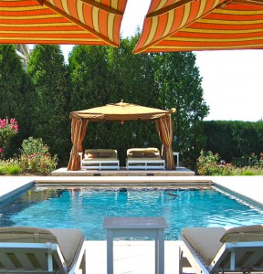 Pool Area- 20 Outstanding Gazebo Design Ideas for Relaxing in Style