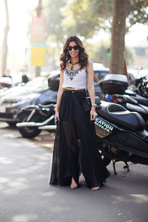 outfit maxi skirt