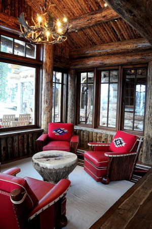 21 Rustic Log Cabin Interior Design Ideas