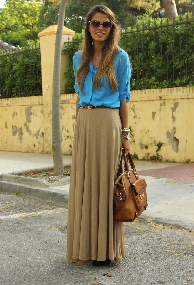 18 Ways to Style Your Maxi Skirts this Summer