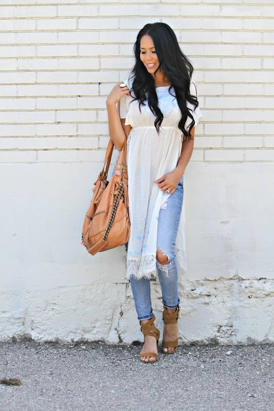 21 Chic Outfit Ideas to Take You from Summer to Fall