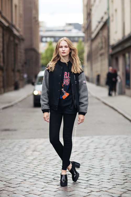 21Stylish Ways To Wear Varsity Jacket - Style Motivation