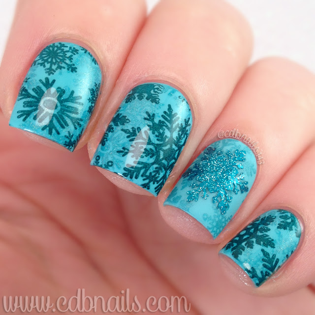 20 Gorgeous Winter Inspired Nail Art Ideas