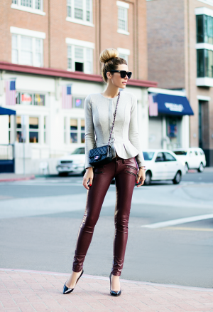 17 Ways to Style Leather Pants This Spring (part 1)