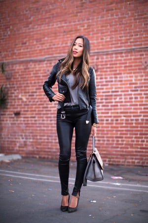 17 Ways To Style Leather Pants This Spring (part 1)