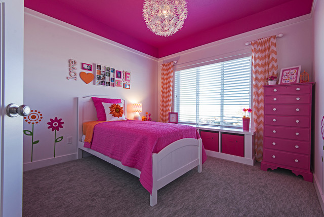 Pretty in Pink- 18 Stylish Girl Bedroom Design Ideas