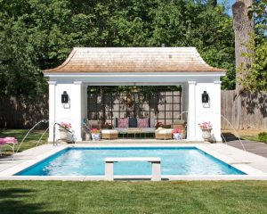 16 Lovely Pool Cabana Design Ideas