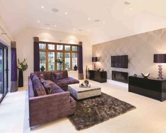 20 Lovely Living Room Wallpaper Ideas