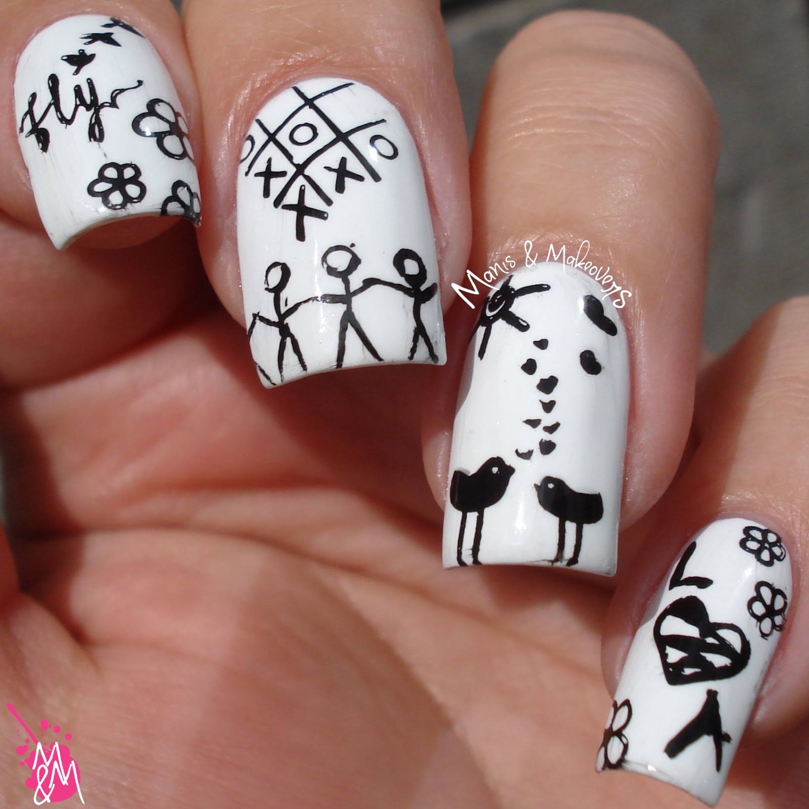 Paper Nails Creative and Fun Nail Art Ideas for Summer