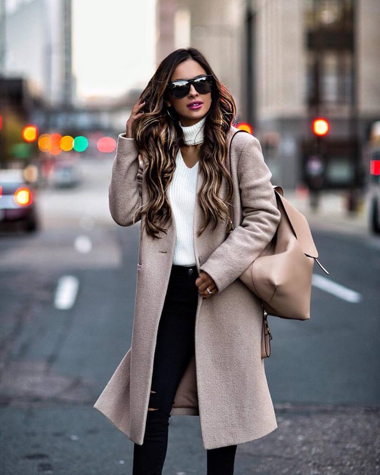 17 White Sweater Winter Outfit Ideas